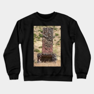 Ruins of a Fireplace Crewneck Sweatshirt